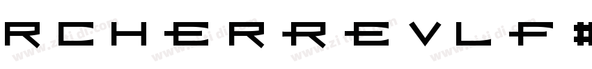 rcherRevLF BoldA字体转换